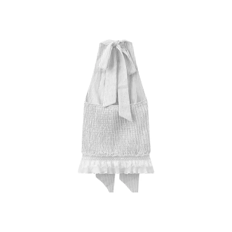 SONDR Tank Tops Women's White Plaid-1