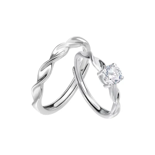 ZSY 999 Fine Silver Rings Unisex