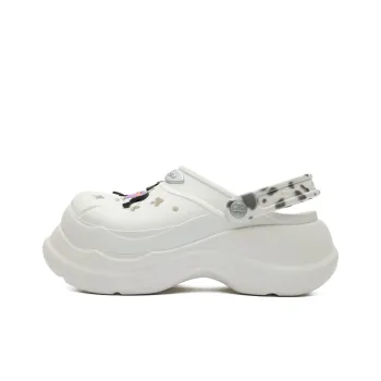 SHINCHAN x SHOOT BRAND Clogs Unisex White