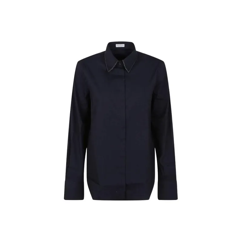 Brunello Cucinelli Shirt Women's Marine Blue-0