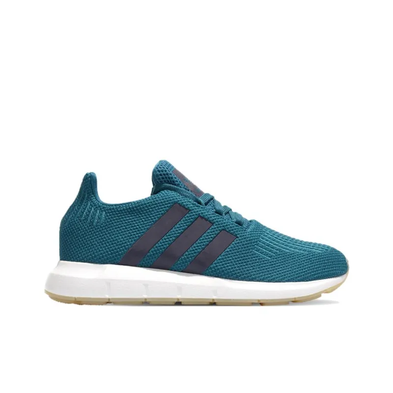 Adidas Originals Swift Run Abrasion Resistant Low Top Casual Shoes Women's Green-1