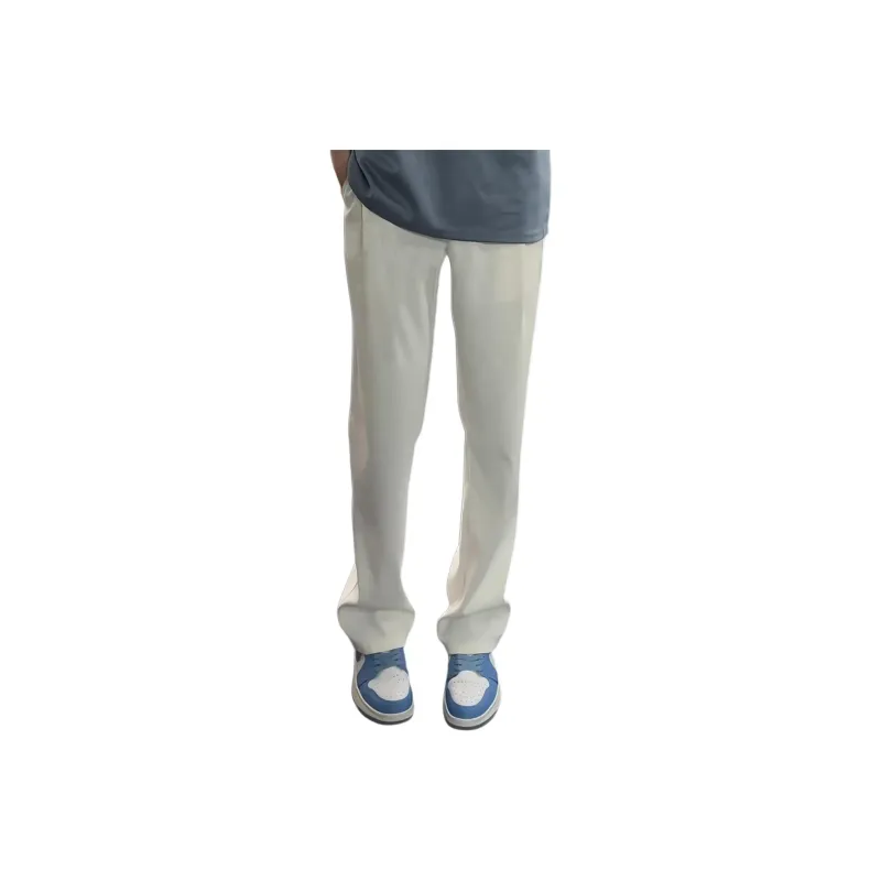CORNILOT Suit Trousers Unisex White Gray-1