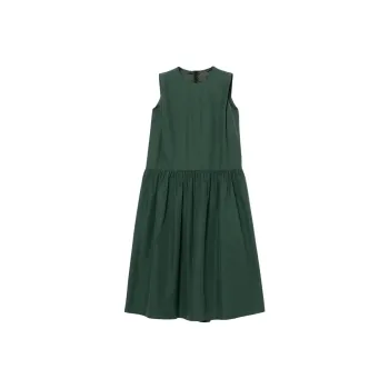 Beams Sleeveless Dress Women's Dark Green