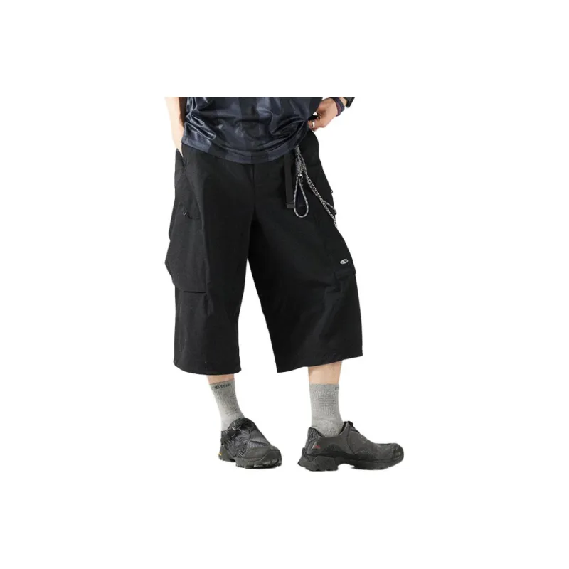 LANQI Cargo Shorts Unisex-3
