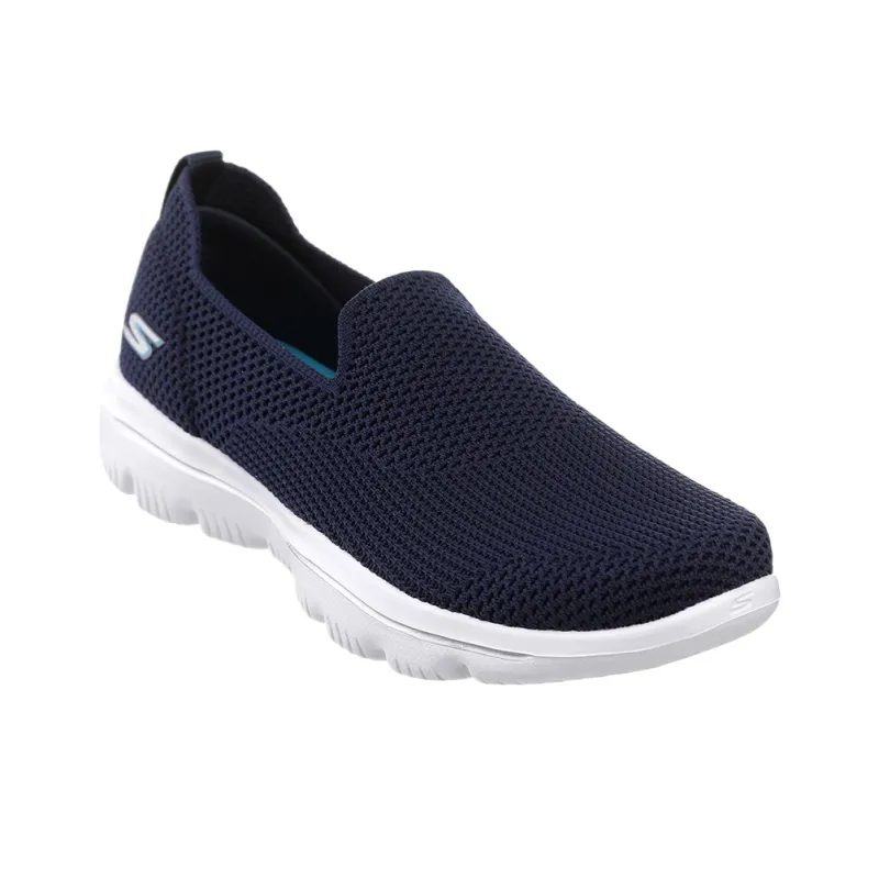Skechers Go Walk Evolution Ultra Low Top Casual Shoes Women's Blue-3