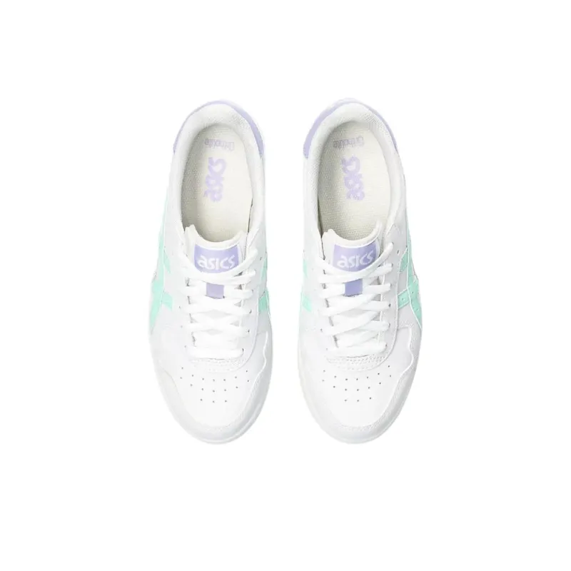 Asics JAPAN S Anti Slip Wear Resistant Low Top Skateboard Shoes Women's White-3