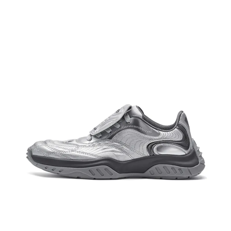 OGR Nova Og Silver Bowling Slip Resistant, Breathable, Lightweight Low Top Casual Shoes Unisex Antique Silver-0