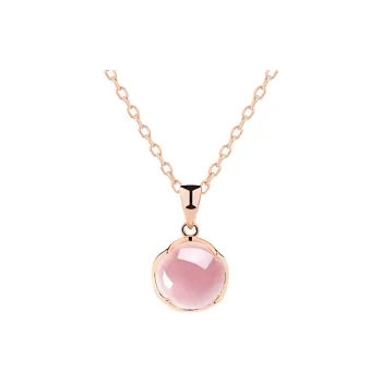 CHOW TAI KING Chalcedony Necklaces Women's