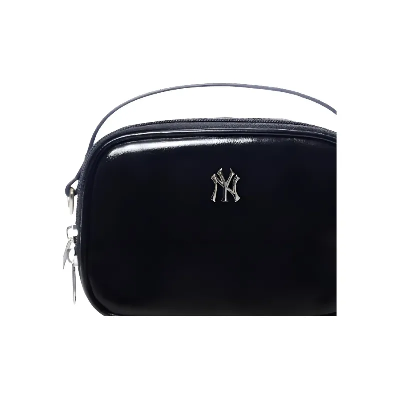 MLB Polyurethane Makeup Bag & Travel Storage Bag Women's Black-4