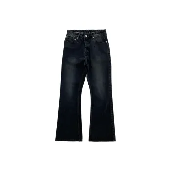 Haonanhuang Jeans Unisex Black