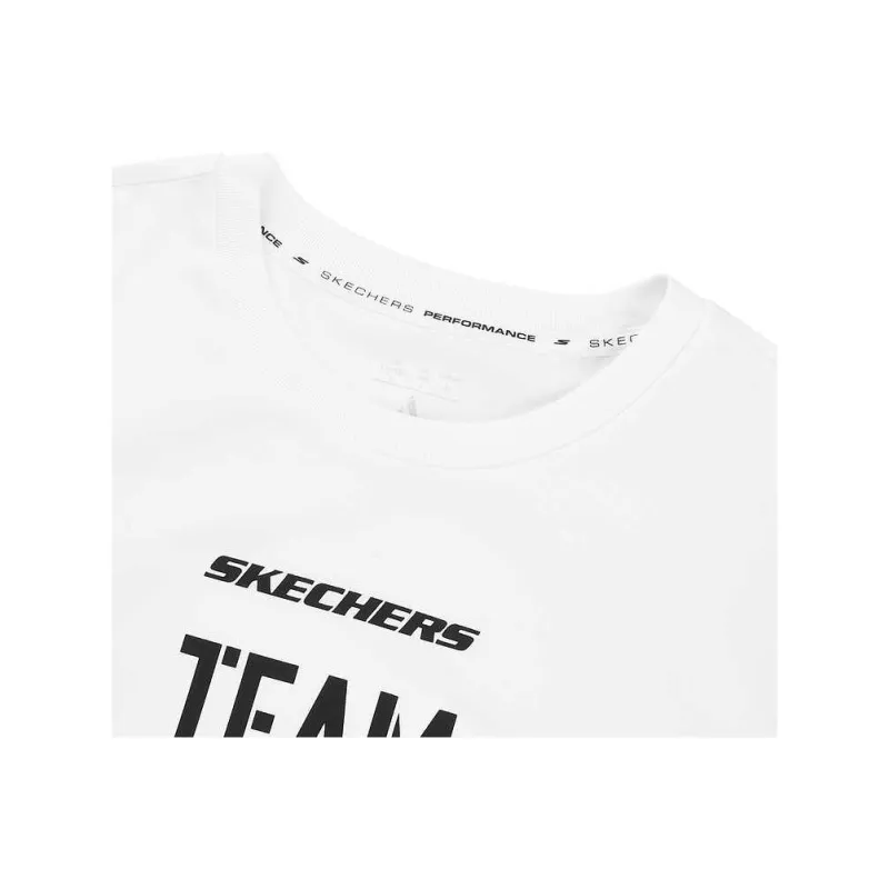 Skechers SS24 T Shirt Unisex Bright White-2