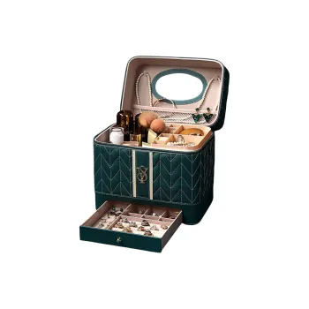 MUYAXUAN Storage Large Capacity Portable Makeup Case Tubas Makeup Bag