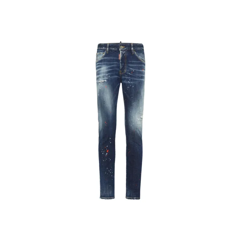DSQUARED 2 Logo patch Jeans-0