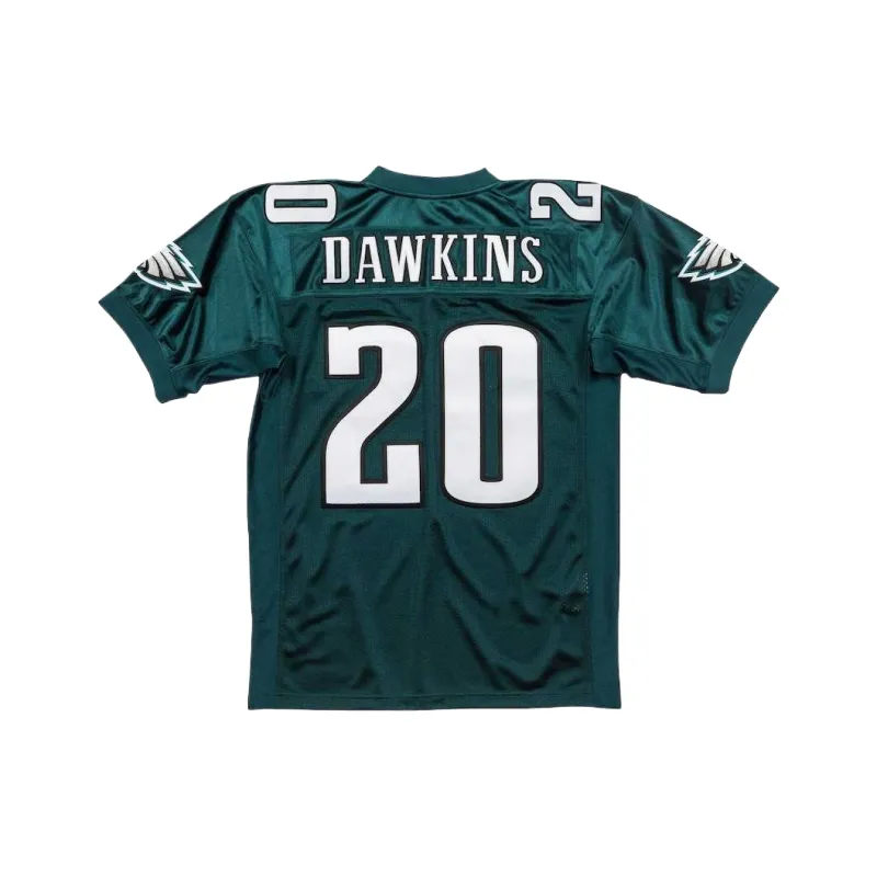 Mitchell Ness Philadelphia Eagles 1996 Brian Dawkins Authentic Jersey-1