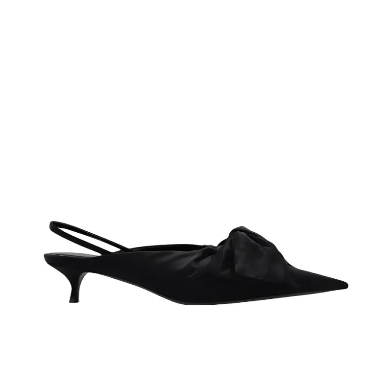 Balenciaga Knife Slim Heel High Heels 5cm Women's Black-1