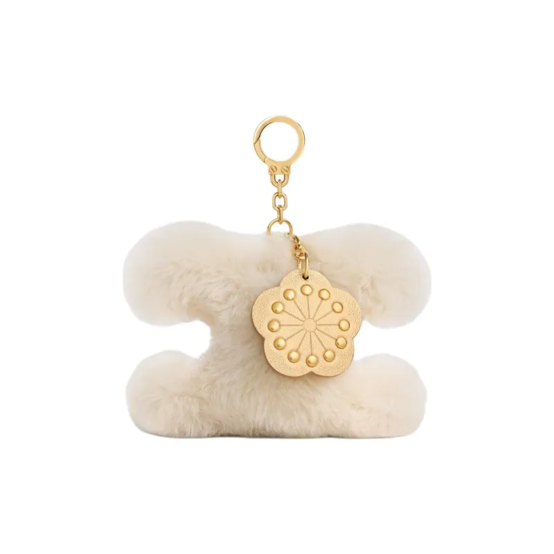 CELINE Triomphe Shearling Bag Accessory Women's Beige-0