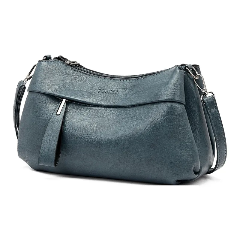 JOSINY Synthetic Leather Shoulder Bag Women's Knight Black/Misty Brown-20