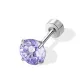 [Single]Purple Firework Cut (Medical Titanium Steel)
