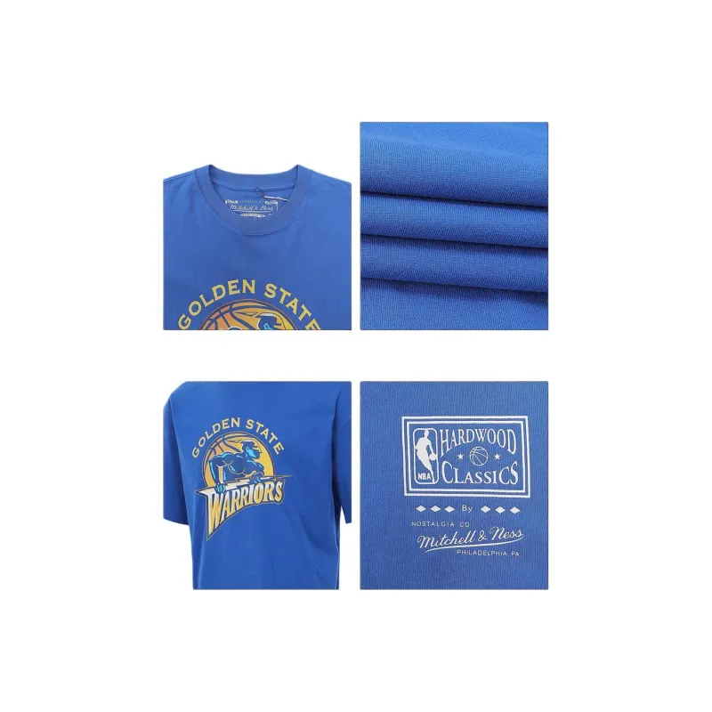 Mitchell & Ness SS22 T Shirt Unisex Blue-1