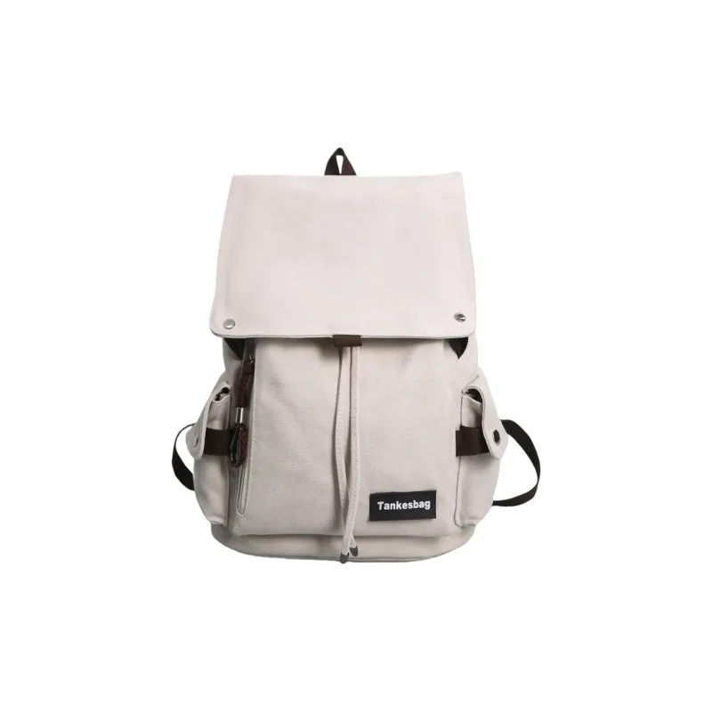 WXRX Canvas Backpack Unisex Multicolor-0