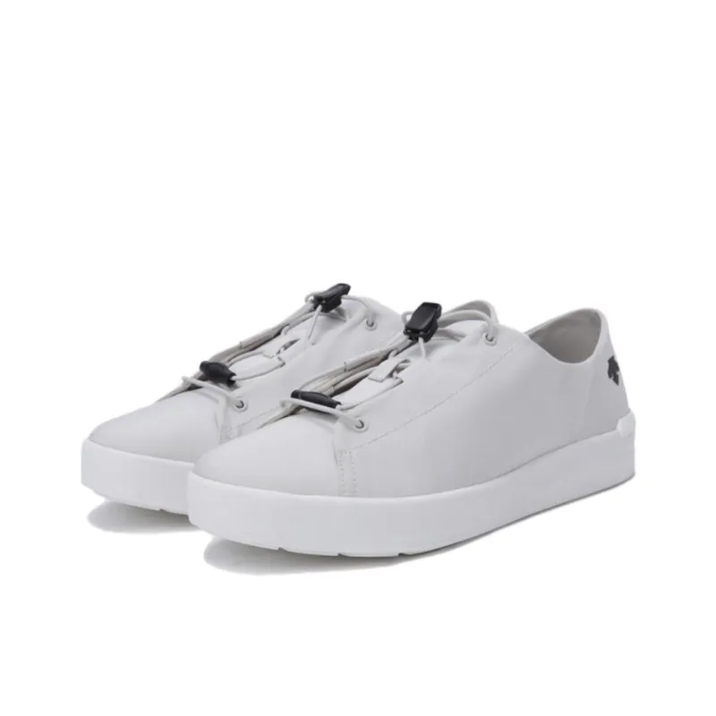 DESCENTE Abrasion Resistant Low Top Casual Shoes Unisex Gray-1