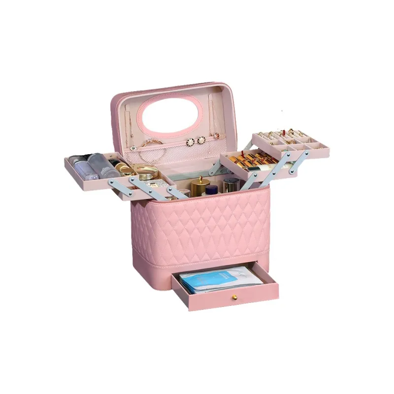 MUYAXUAN Portable Premium Nail Polish Storage Box-1