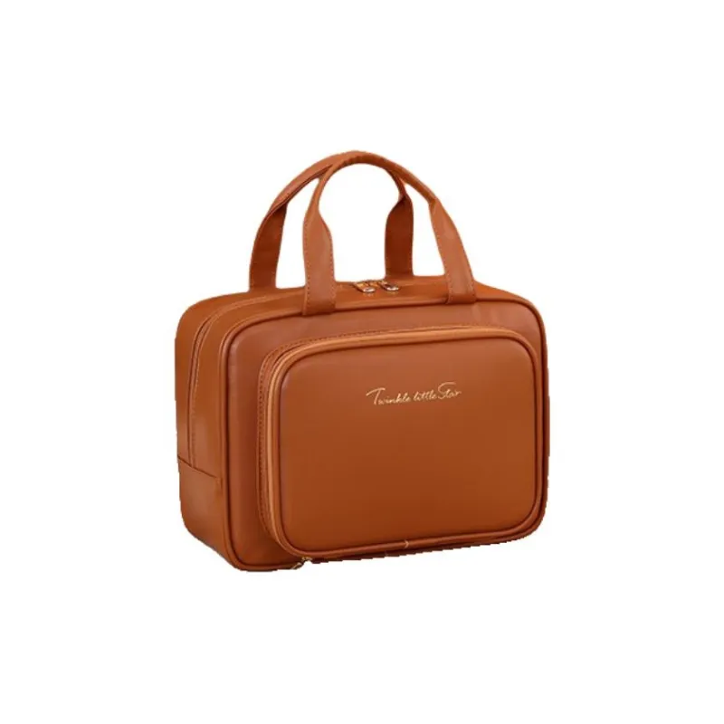 ZHIYIN Large Capacity Portable Skincare Storage Bag, Unique Design, Travel Portable Refill Case Make up Tools-5