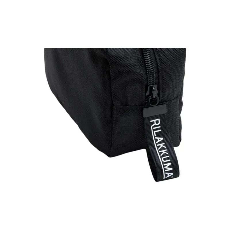 SAN X Yak Pak Collaboration Polyester Travel Storage Bag Unisex Black-1