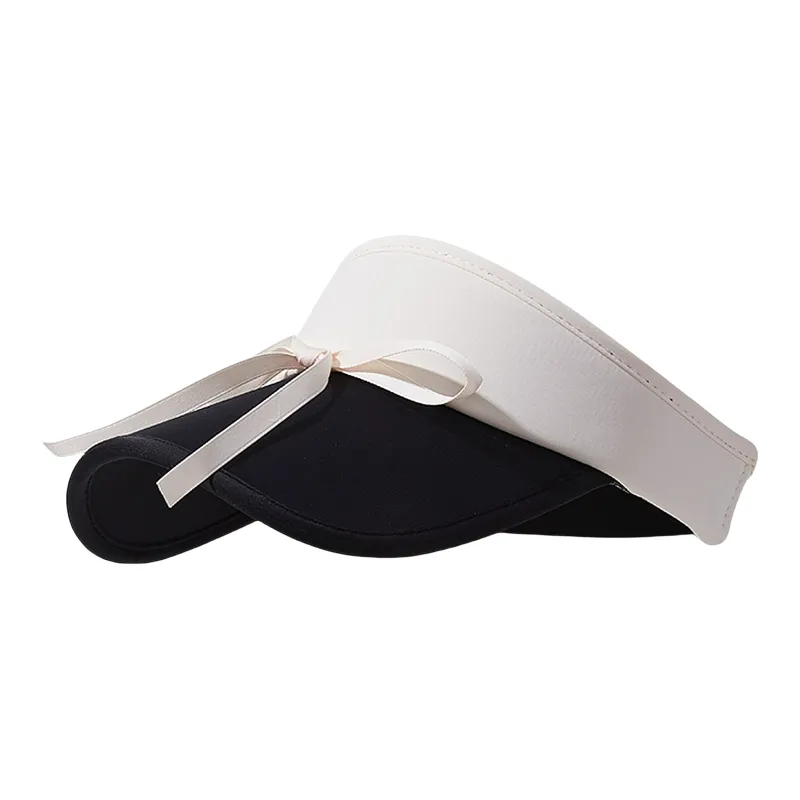 PLAN IN Polyester Sun Protection Hats Women's-2