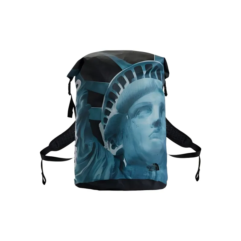 Supreme The North Face Collaboration FW19 Nylon Travel Bag Backpack Regular Unisex Black-2