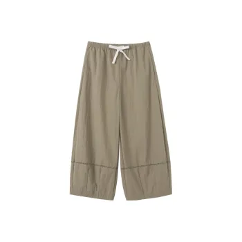 Homemade Willow Silk Casual Pants Women's