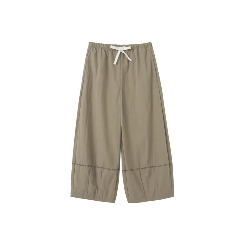 Homemade Willow Silk Casual Pants Women's-2