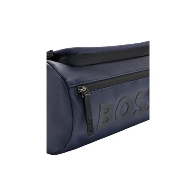 HUGO BOSS Polyester Clutch Toiletry Bag Men's Blue-4
