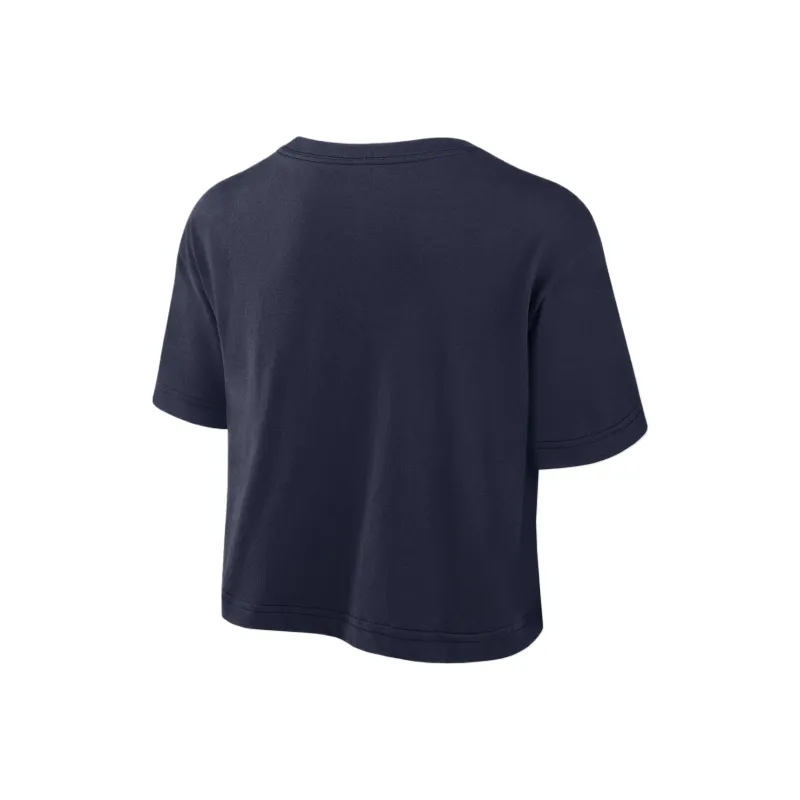 JORDAN Michigan Athletic Prep Arch Women's JORDAN Brand Dri FIT College Cropped T Shirt-1