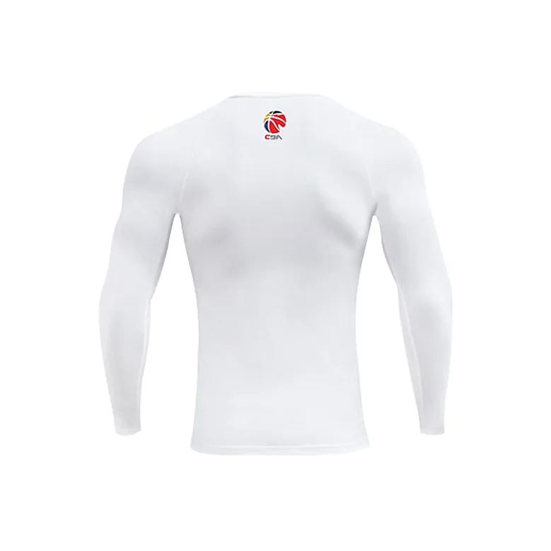 LiNing CBA Collection Basketball Jersey Men's Standard White-1