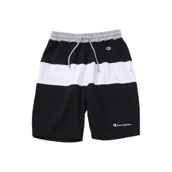 Champion Casual Shorts Unisex Black White