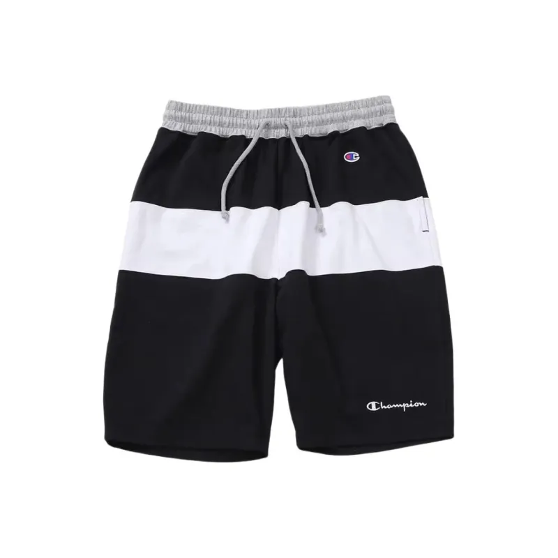 Champion Casual Shorts Unisex Black White-0