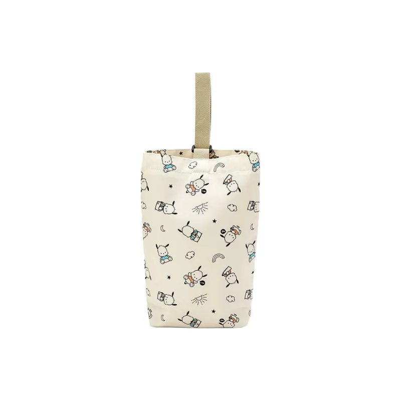 Sanrio Pacha Dogs Polyester Travel Storage Bag Kids' Beige-1