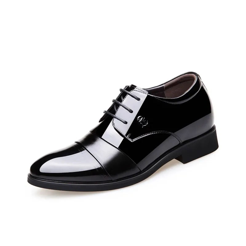 LAORENTOU Dress Shoes Men Low Top Brown-1