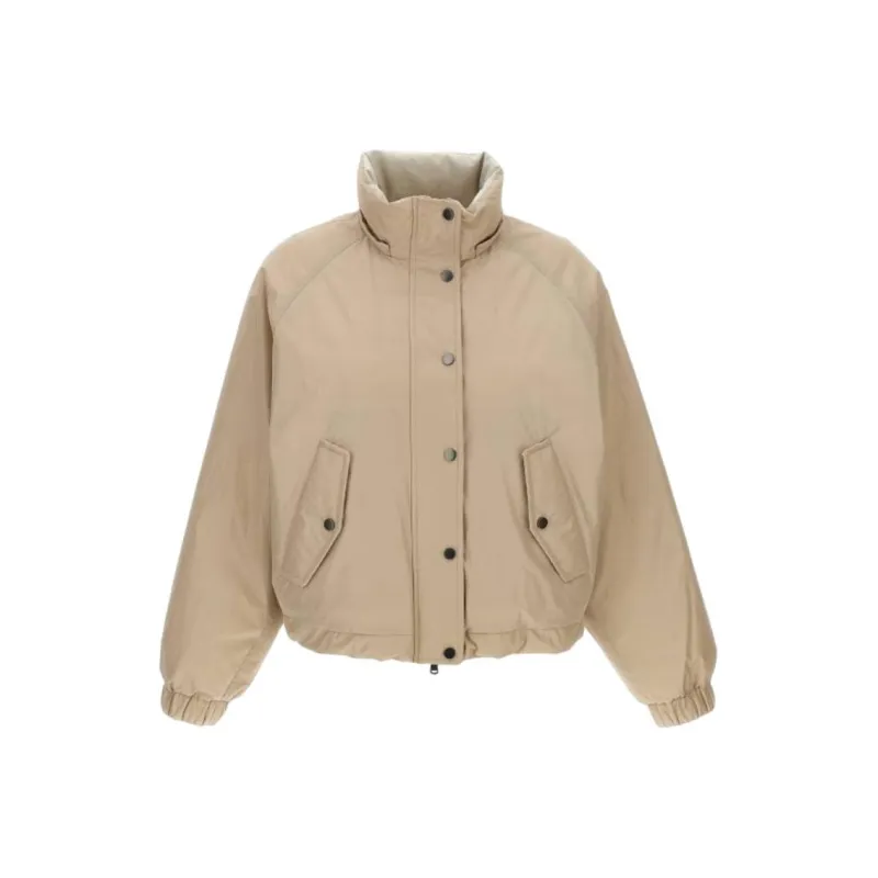 Brunello Cucinelli Jackets & Coats Women's Cream-1