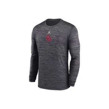 JORDAN Oregon Sideline Velocity Men's JORDAN Dri FIT College Long Sleeve T Shirt