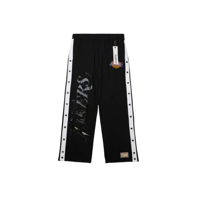 Mitchell & Ness x Purple Brand Mitchell & Ness NBA Series Sports Pants Men's-0