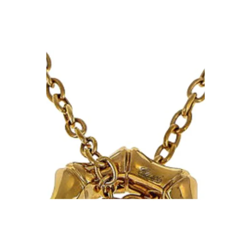 GUCCI 18K Gold Necklaces Unisex Gold-2