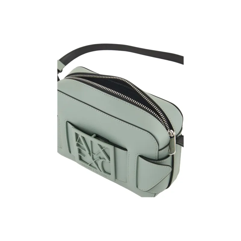 ARMANI EXCHANGEAE Polyurethane Crossbody Bag, Shoulder Bag Women's Green-4