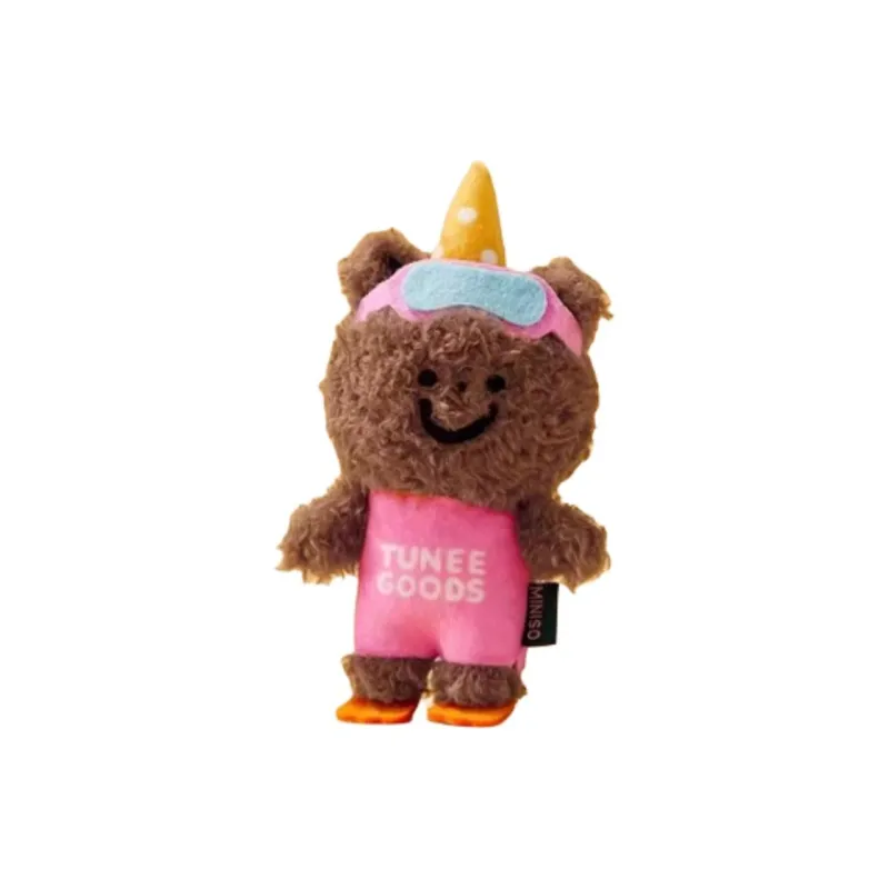 MINISO Polyester Bag Accessory Unisex Brown-2
