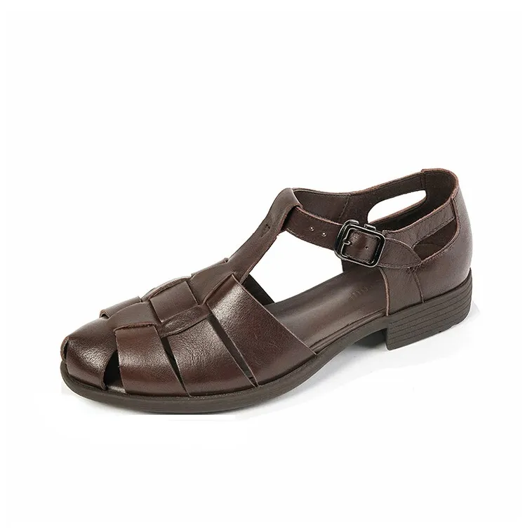 Su Yanjiao Roman Sandals Women's-5