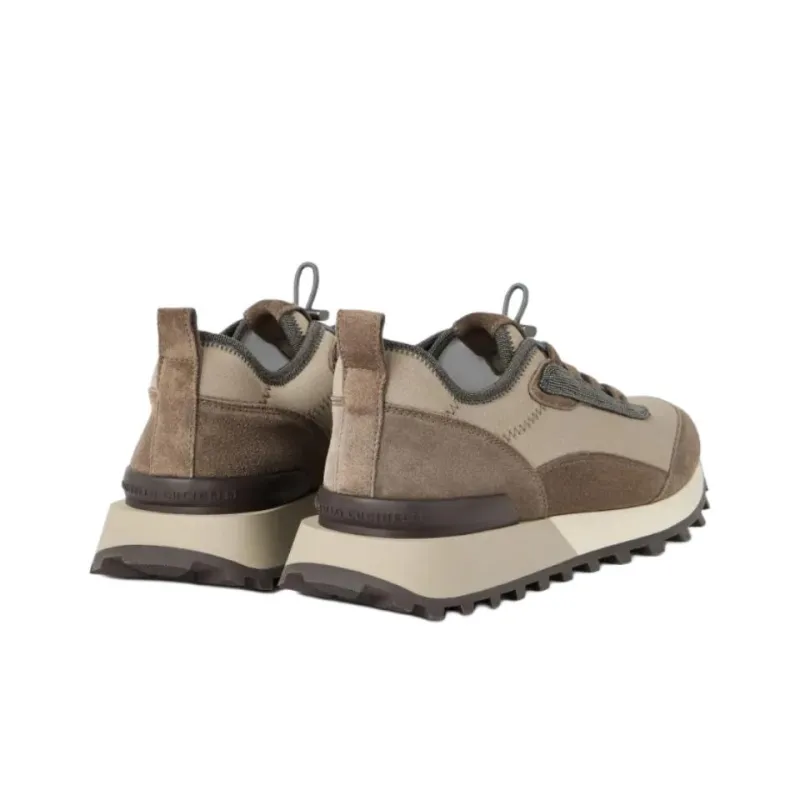 Brunello Cucinelli Low Top Casual Shoes Women's Brown-3