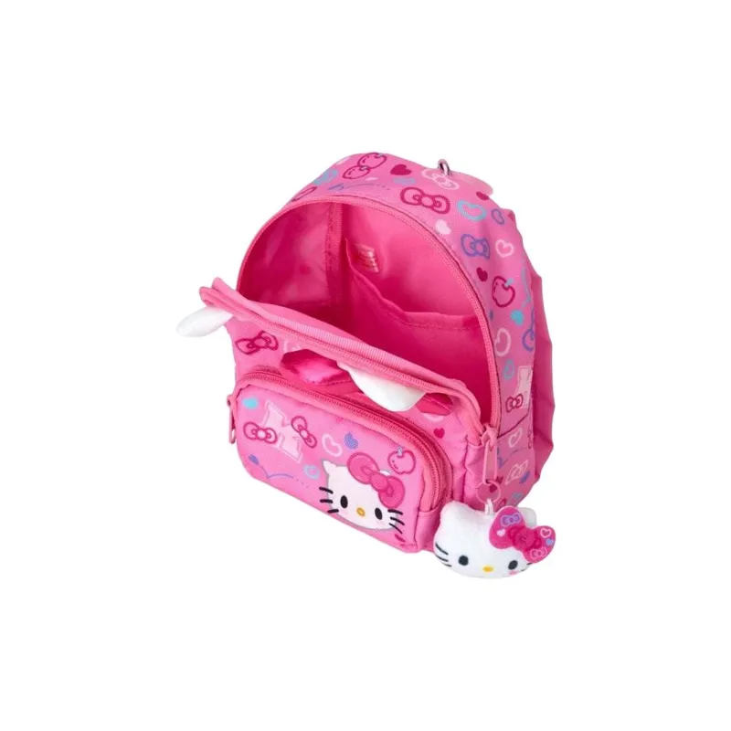 Sanrio Polyester With PVC Coin Purse Regular Women's Pink-3
