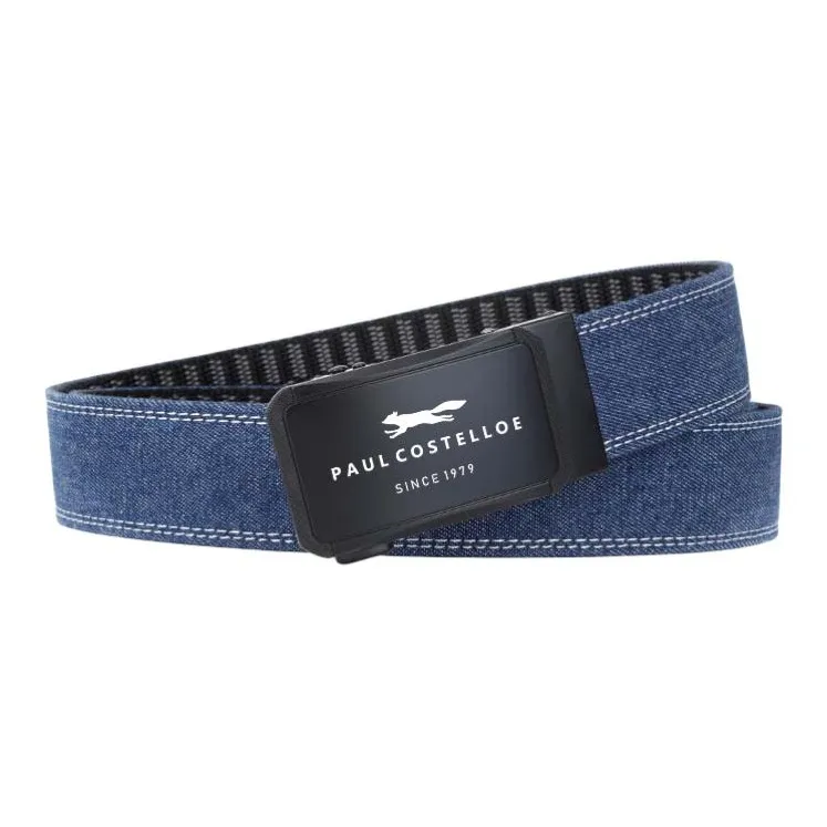 PAUL COSTELLOE Denim Belt Unisex 3.4cm-4