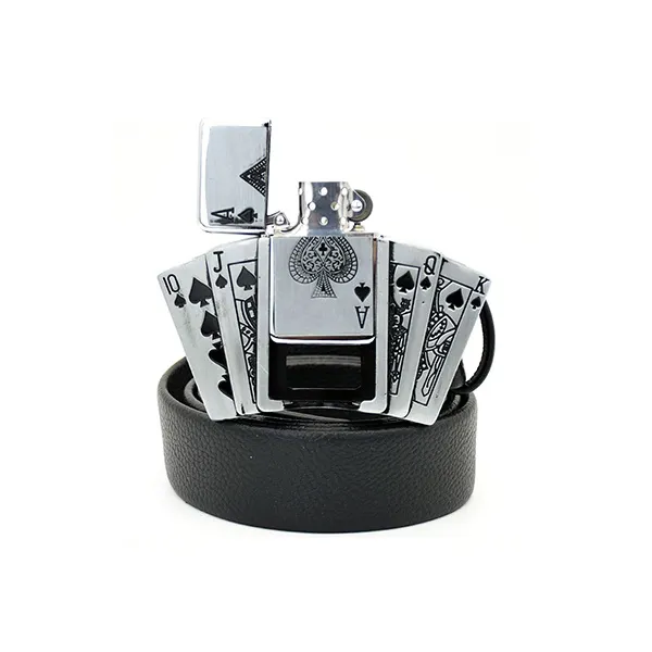 JONNY MOORE Cow Leather Belts Men's 3.8cm-12